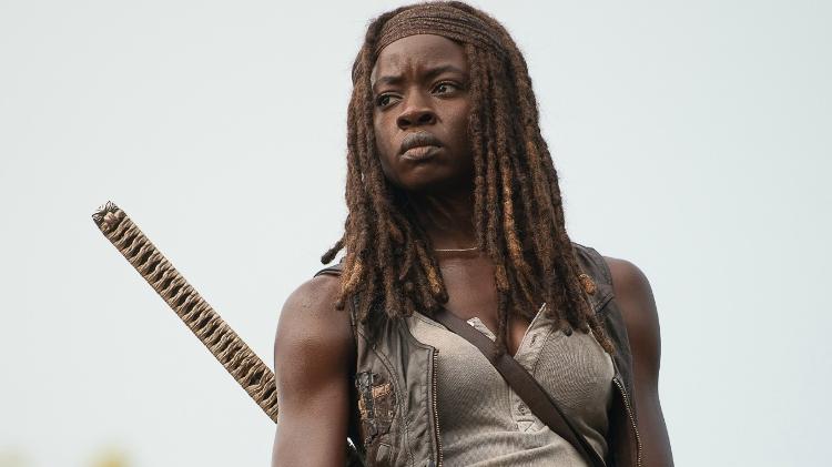 Michonne (Danai Gurira) em cena de "The Walking Dead" - Divulgação - Divulgação