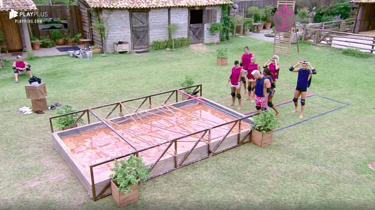 atividade em "a fazenda" - Reprodução/PlayPlus - Reprodução/PlayPlus