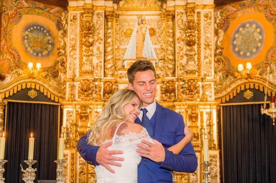 Karina Bacchi e Amaury Nunes se casam em cerimônia religiosa - Reprodução/Instagram/karinabacchi