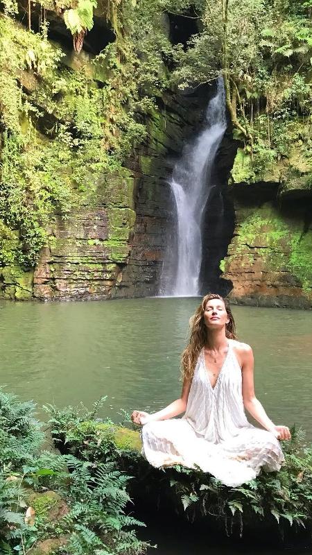 Gisele na natureza - Reprodução/Instagram - Reprodução/Instagram