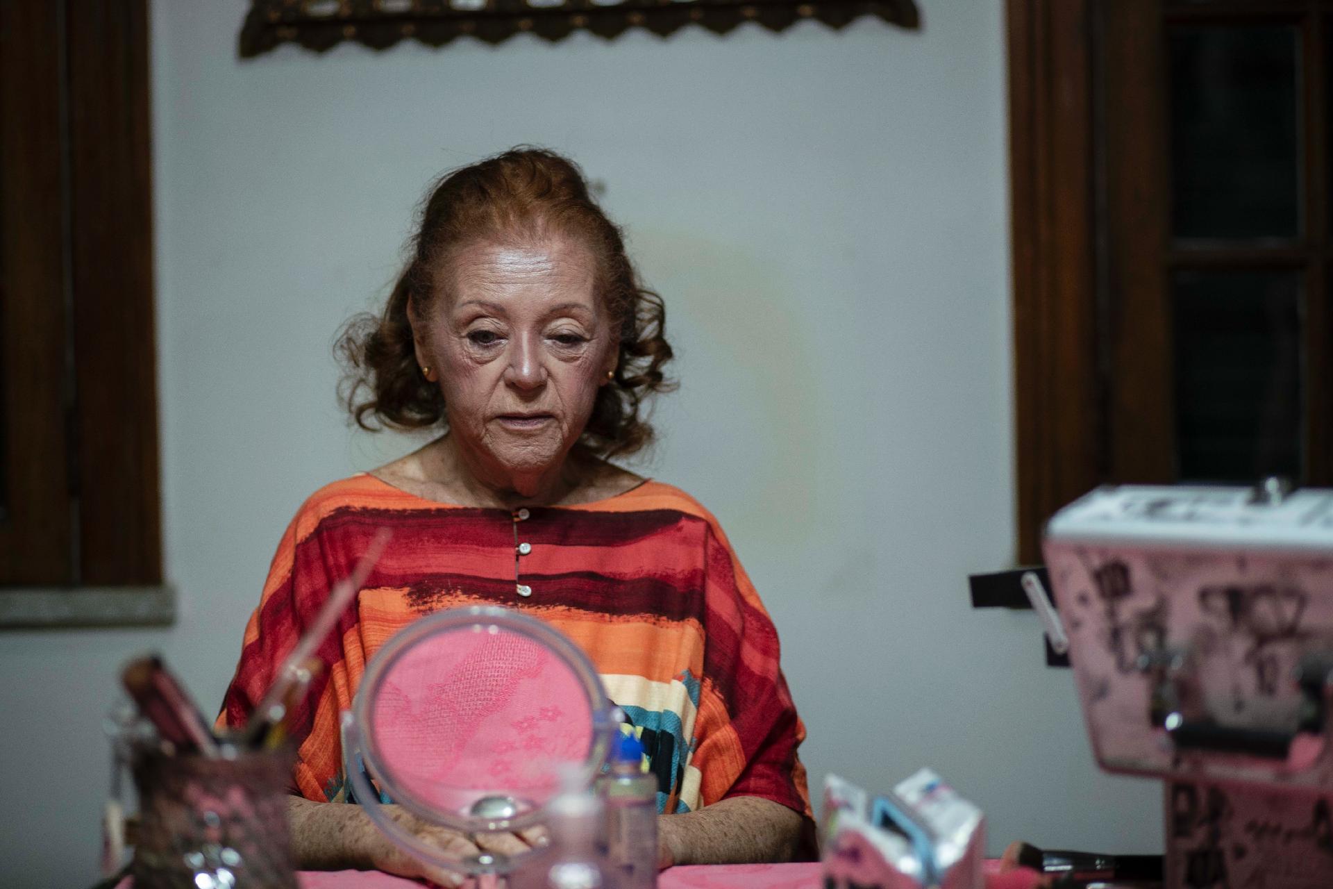 Bertha Nutels (72), que após a morte do marido resolveu virar Drag Quenn e criou a personam "Ala" - Ricardo Borges/UOL