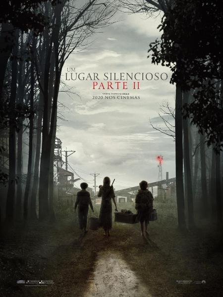 Pôster de Um Lugar Silencioso - Parte 2 - Divulgação