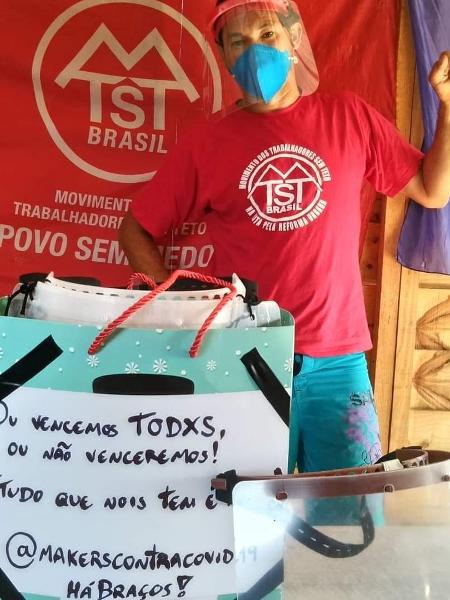 Makers Contra Covid-19 em ação - Arquivo Pessoal - Arquivo Pessoal