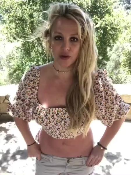 Britney Spears compartilhou vídeo - Reprodução/Instagram @britneyspears