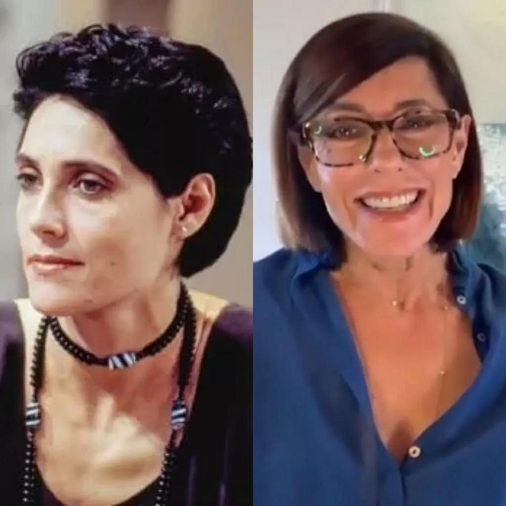 Christiane Torloni viveu Diná em "A Viagem" - Divulgação / TV Globo / Reprodução / Instagram