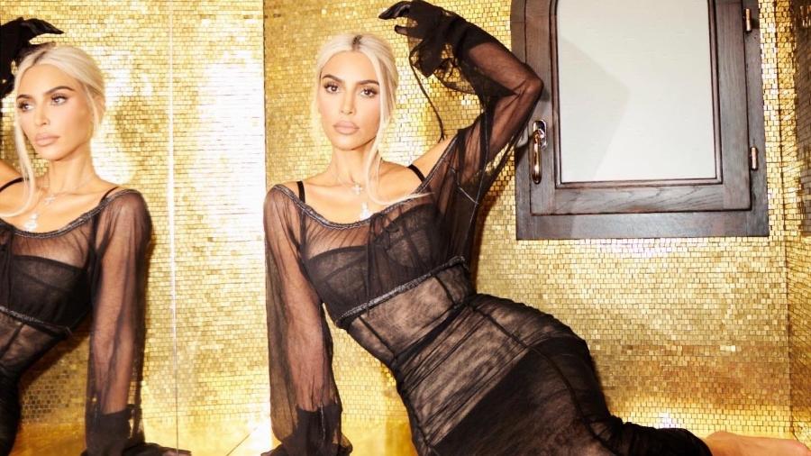 Kim Kardashian | Dolce & Gabbana - Reprodução/Twitter