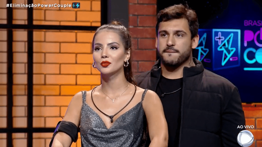 Lu e Hadad são os últimos eliminados do "Power Couple" - Reprodução/Record