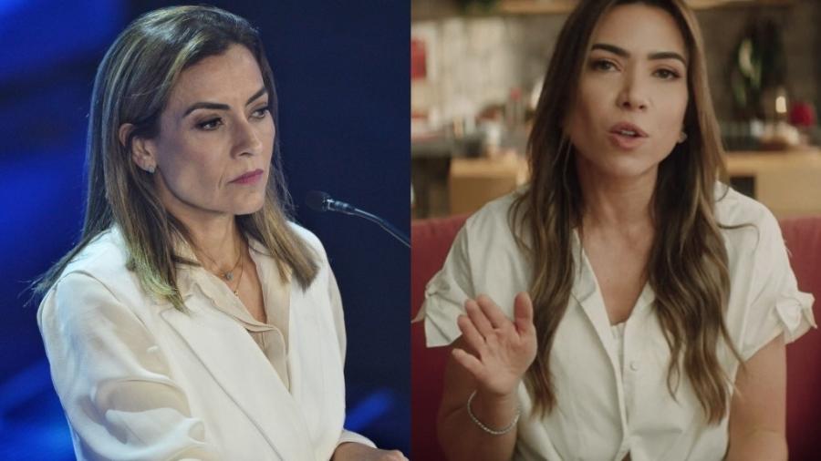 Soraya Thronicke foi comparada a Patrícia Abravanel durante debate presidencial - Band/TV Globo