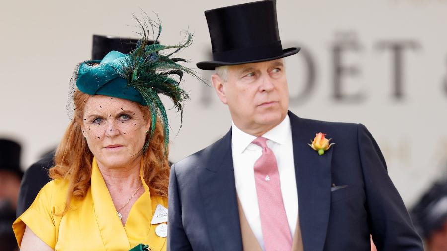 Sarah Ferguson e seu ex-marido, o príncipe Andrew - Max Mumby/Indigo/Getty Images
