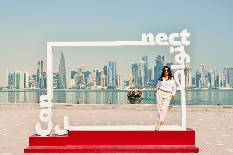 Leila highlights the advantages of living in Qatar: no salary tax and subsidized healthcare - Alê Ribeiro/Archiv Persola - Alê Ribeiro/Archiv Persola