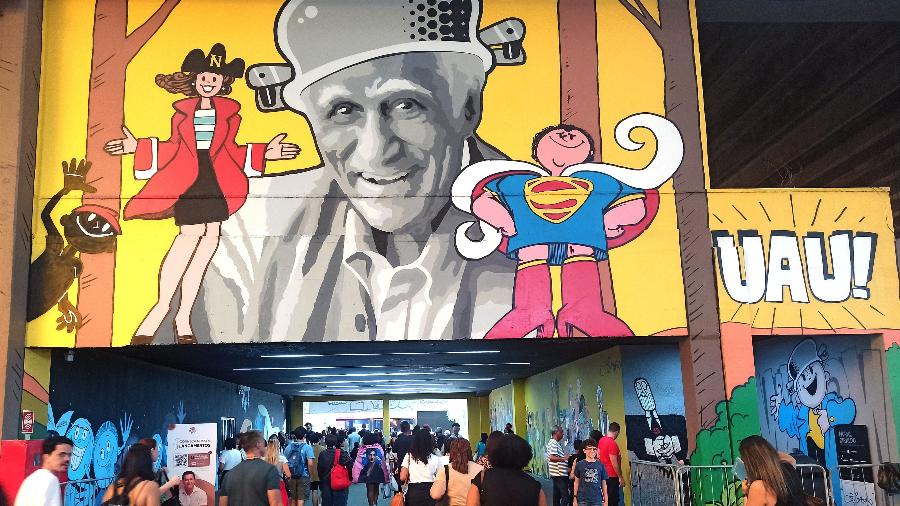 Homenagem a Ziraldo na Bienal do Rio de 2025 Homenagem a Ziraldo na Bienal do Rio de 2025