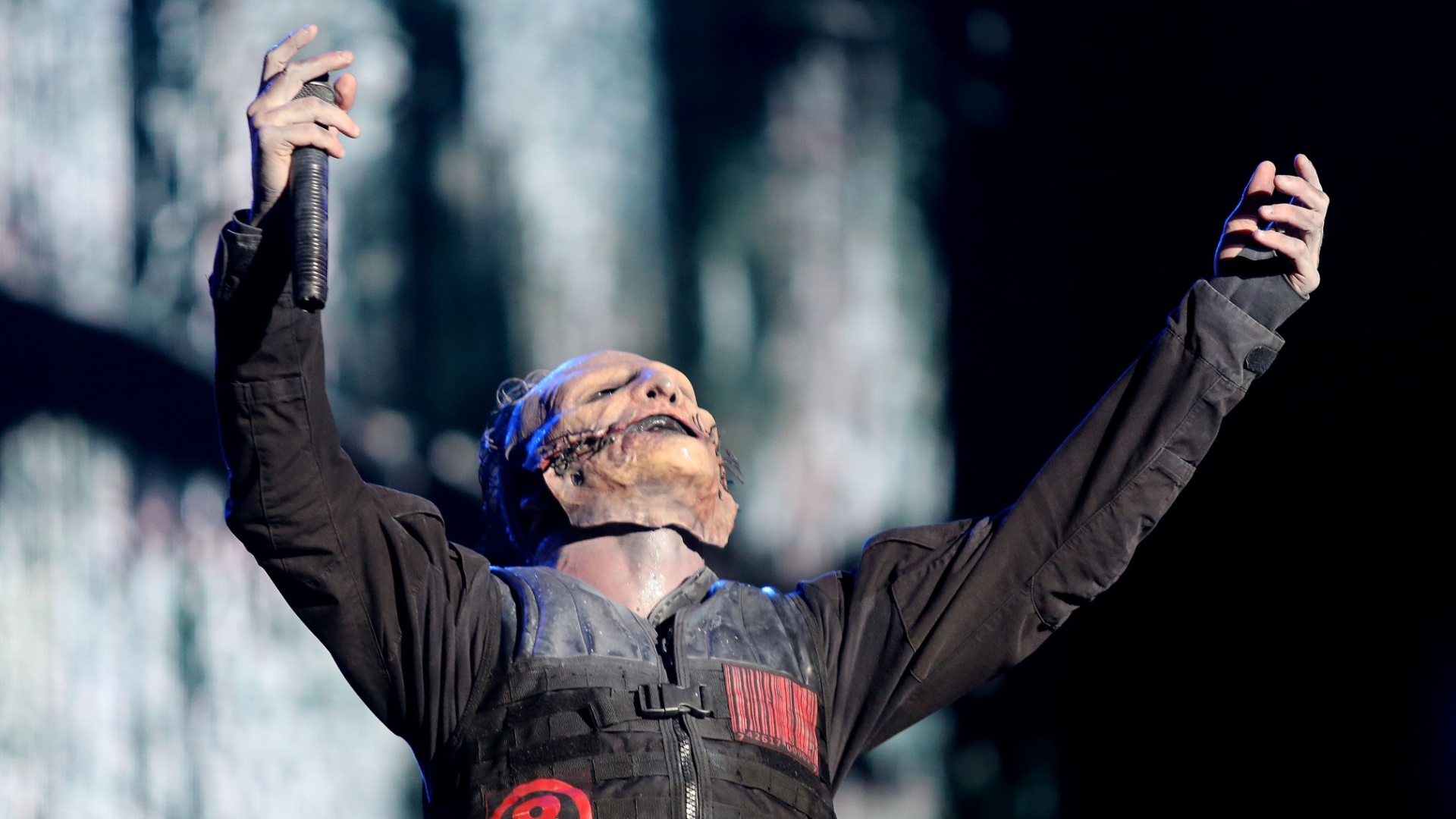 25.set.2015 - Slipknot fecha as apresentações do palco Mundo no quinto dia do Rock in Rio 2015 - Fernando Maia/UOL