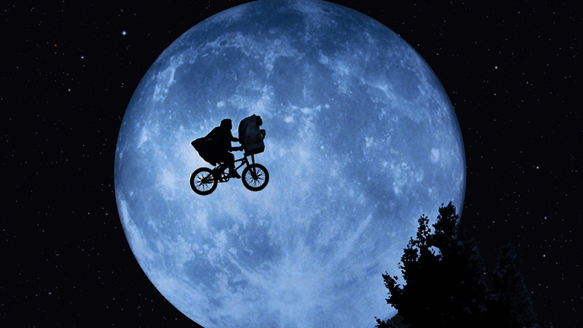Cena do filme "E.T. - O Extraterrestre" (1982), de Steven Spielberg - Divulgação