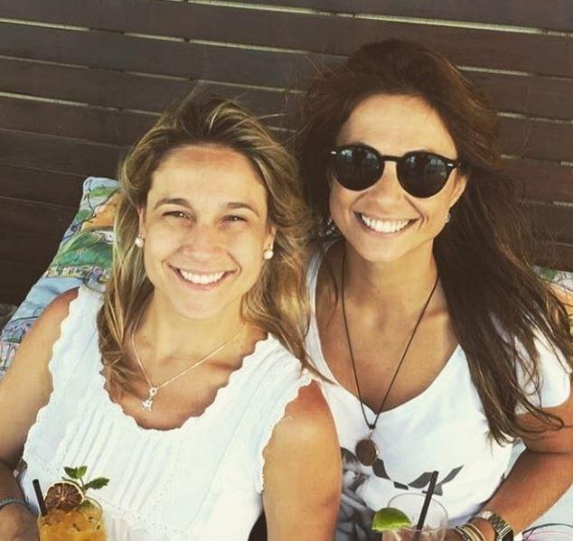 Fernanda Gentil e a namorada Priscila Montandon - Reprodução/Instagram