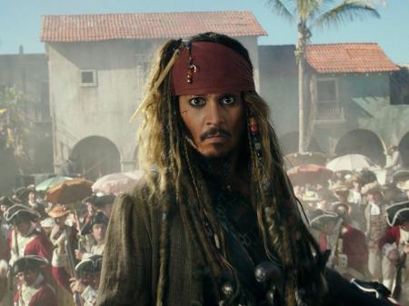 Jack Sparrow em cena de "Piratas do Caribe" - Reprodução