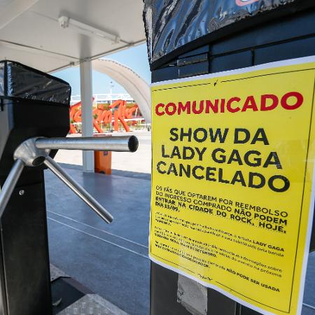 Cancelamento do show da Lady Gaga ainda é lamentado pelos fãs  - Marco Antonio Teixeira - Marco Antonio Teixeira