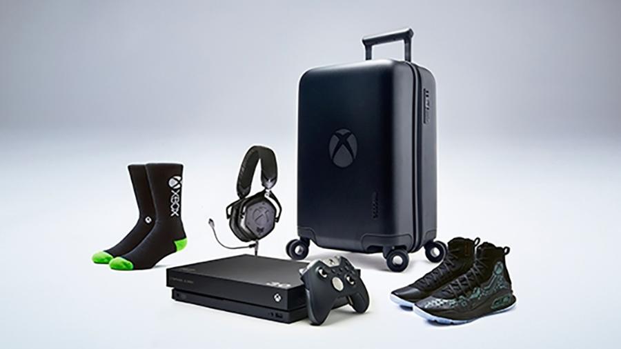 Além de um Xbox One X personalizado, edição especial traz diversos itens relacionados ao astro da NBA Stephen Curry - Reprodução