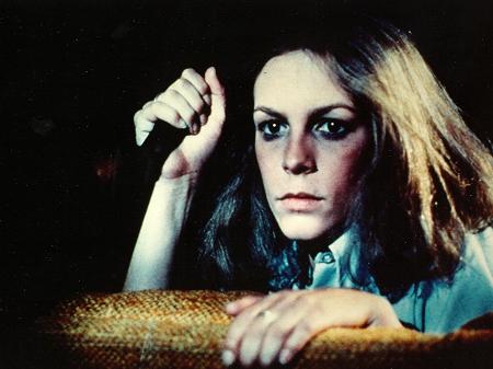 Jamie Lee Curtis em "Halloween" original, de 1978 - Reprodução