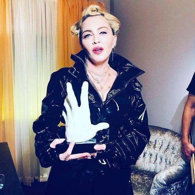 Roupas de vinil - Madonna - Reprodução/Instagram