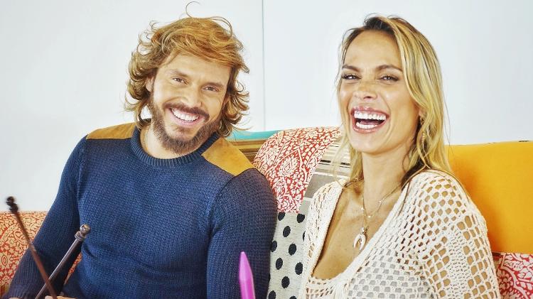 Franklin David e Lígia Mendes são os apresentadores do "Tricontando", novo programa da RedeTV! - Divulgação/RedeTV - Divulgação/RedeTV