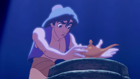 Aladdin  Will Smith confirma que Gênio do live-action será azul - Cinema  com Rapadura