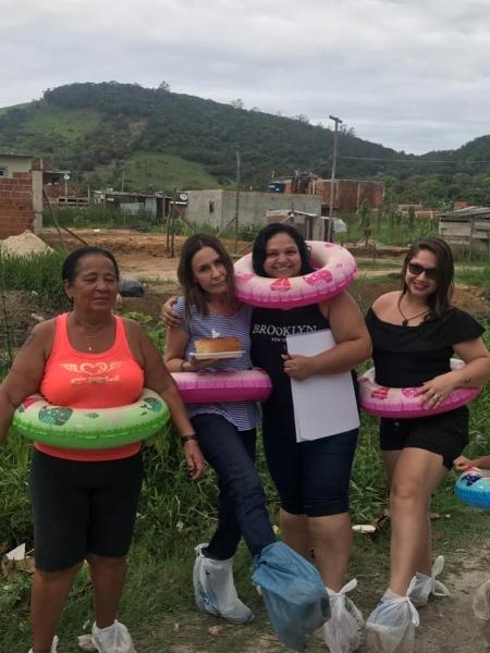 Susana Naspolini reproduz os problemas da população para chamar atenção do poder público - Reprodução/Instagram - Reprodução/Instagram
