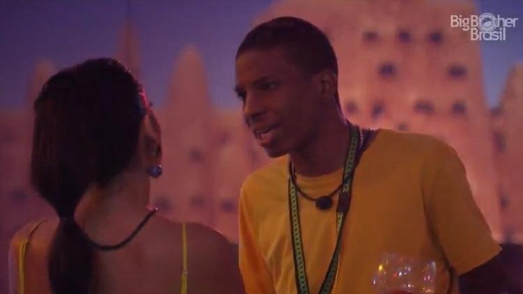  Lucas Penteado diz que ficaria com Kerline - Reprodução/Globoplay - Reprodução/Globoplay