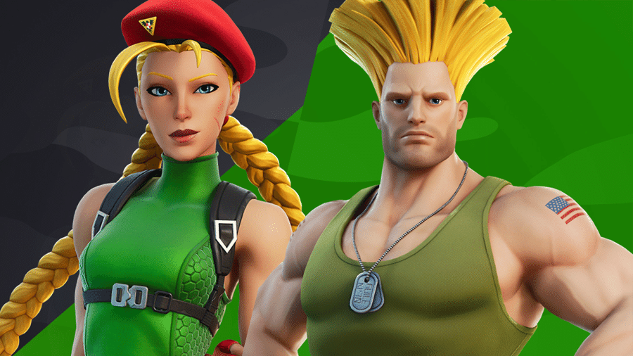 Fortnite vai adicionar novas skins de Cammy e Guile dia 7 de agosto