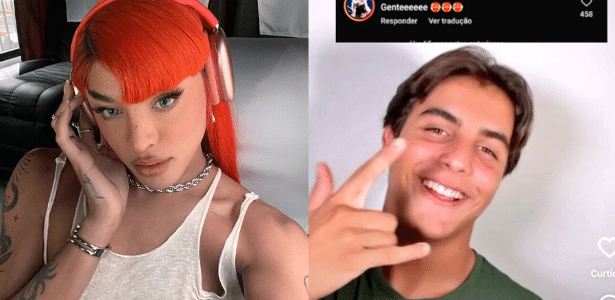 Pabllo Vittar mostra cabelo descolorido e brinca: Quase uma Goku