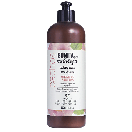 Creme de pentear Bonita por Natureza Cachos, 500ml, da Yenzah - Divulgação - Divulgação