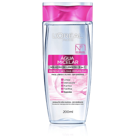 Água Micelar, Solução de Limpeza 5 em 1 - 200ml, L'Oréal Paris - Divulgação - Divulgação