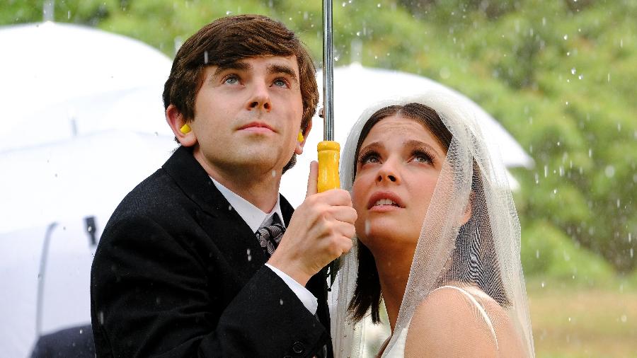 Shaun e Lea no 1º episódio da 5ª temporada de "The Good Doctor": casamento à vista - Jeff Weddell/ABC/Sony Pictures Television