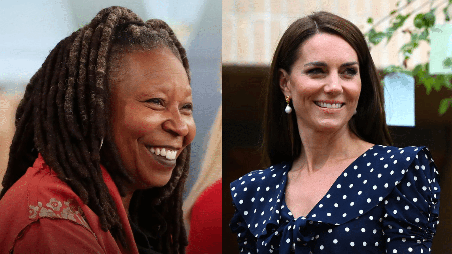 Whoopi Goldberg e Kate Middleton