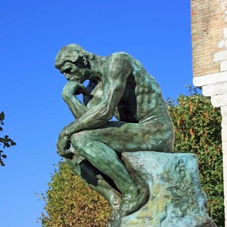 Estátua "O Pensador", de Rodin Estátua "O Pensador", de Rodin