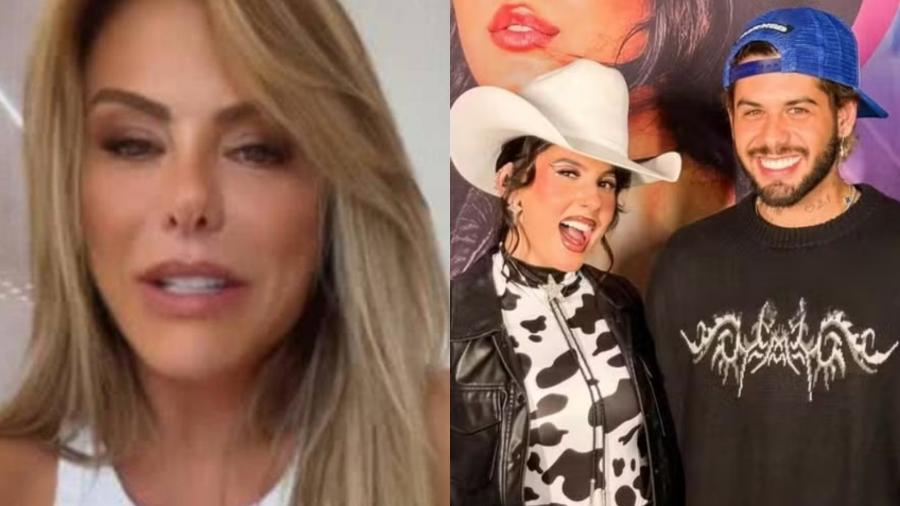 Poliana Rocha dá apoio para Ana Castela e Zé Felipe Poliana Rocha dá apoio para Ana Castela e Zé Felipe