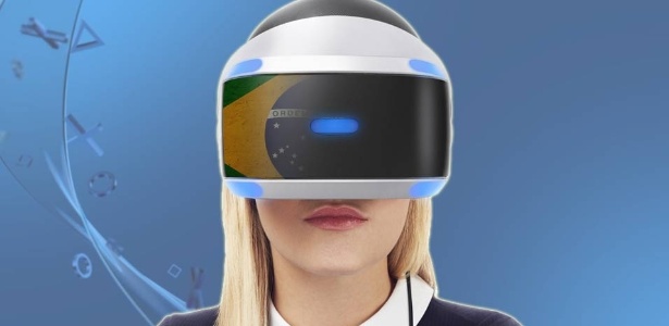 PlayStation VR pode demorar um pouco para chegar no Brasil  - Arte/UOL Jogos