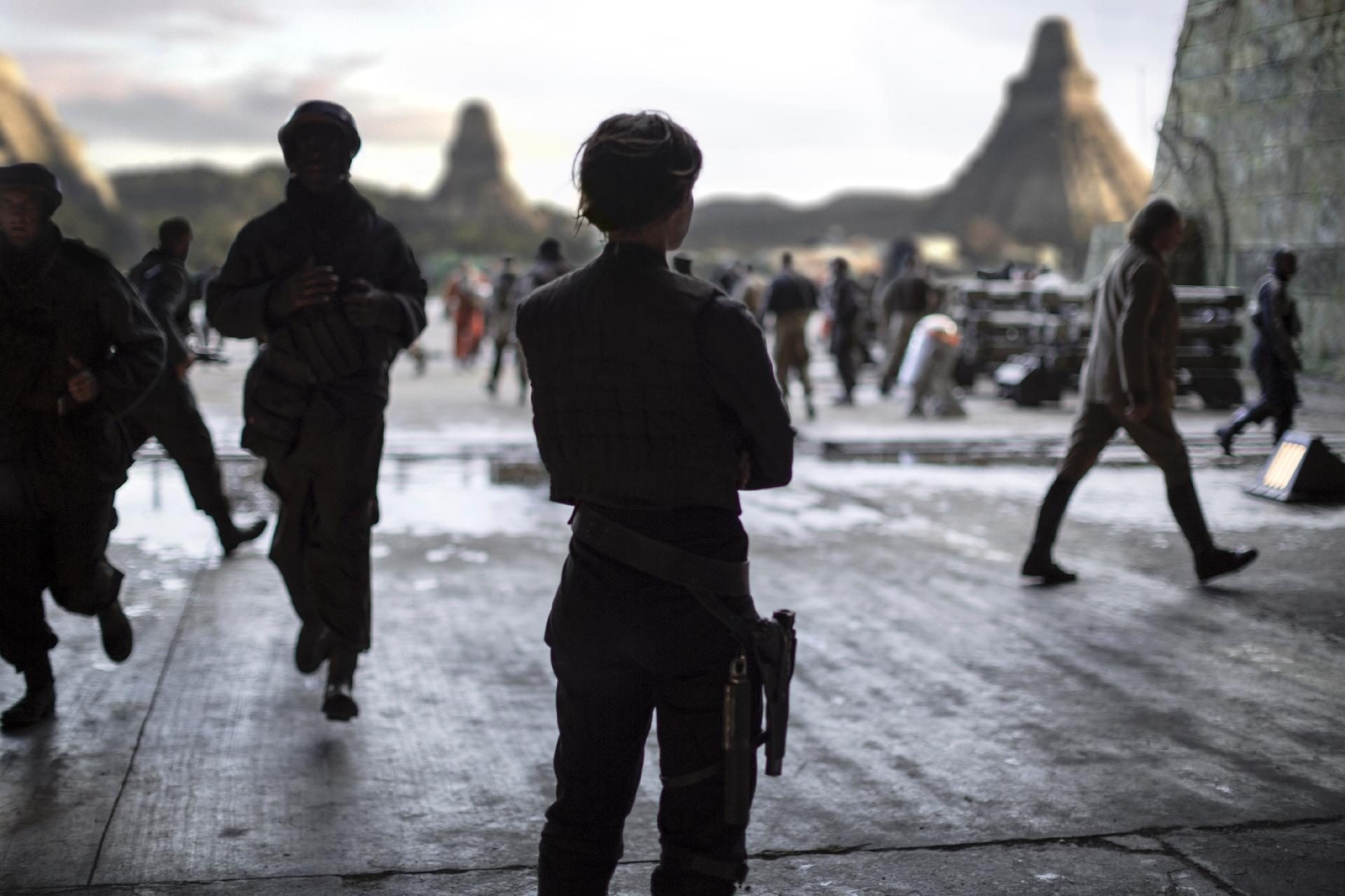 Jyn Erso (Felicity Jones) é a heroína de "Rogue One" - Divulgação/Lucasfilm