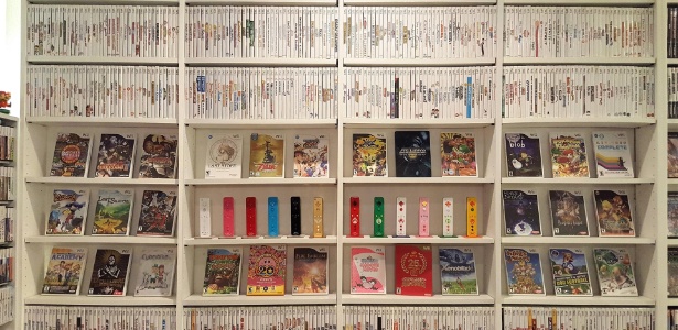 A coleção inclui todos os games do Wii e uma dúzia de controles com as cores oficiais lançadas pela Nintendo - Reprodução/NintendoTwizer