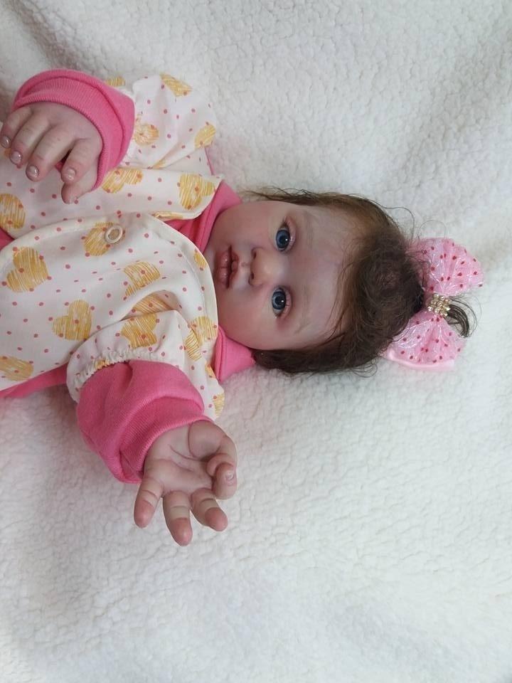 Bonecas da artista Rosana Ritacco - Reprodução/Facebook/Rosana Ritacco - Art Reborn