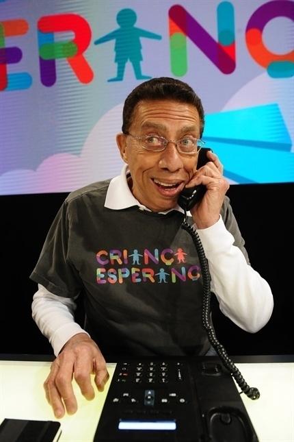 Paulo Silvino participa da campanha "Criança Esperança", em 2015 - Divulgação/TV Globo