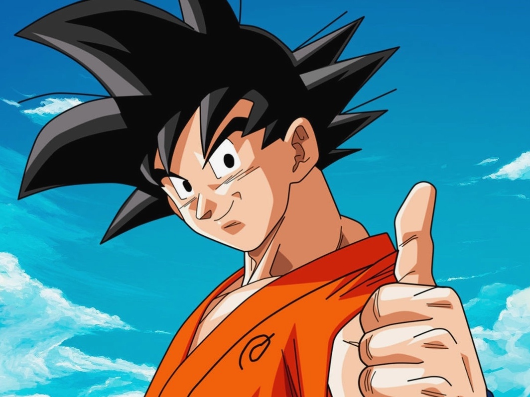 Desenho do Personagem Goku (Dragon Ball)