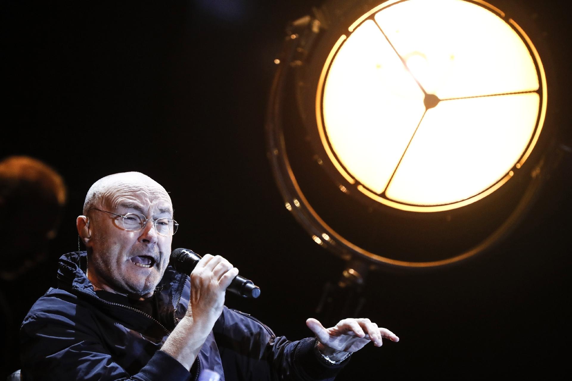 Após uma década longe dos palcos, o músico britânico, ex-vocalista e baterista da banda Genesis, voltou ao Brasil com a turnê "The Legendary Phil Collins Live" - Lucas Lima/UOL