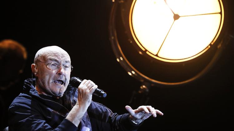 Após uma década longe dos palcos, o músico britânico, ex-vocalista e baterista da banda Genesis, voltou ao Brasil com a turnê "The Legendary Phil Collins Live" - Lucas Lima/UOL - Lucas Lima/UOL