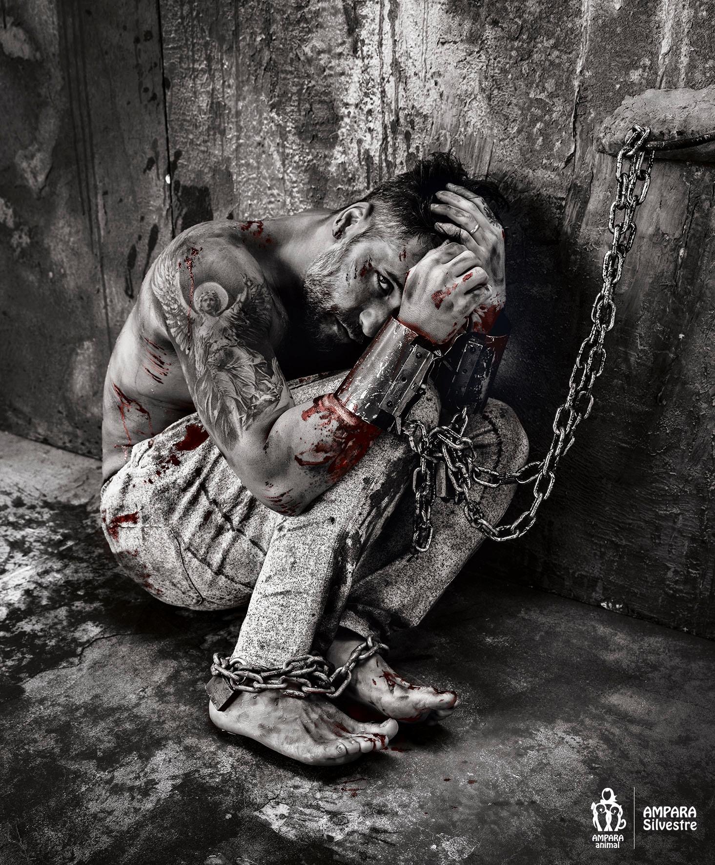 Bruno Gagliasso em "Acorrentados" - Divulgação