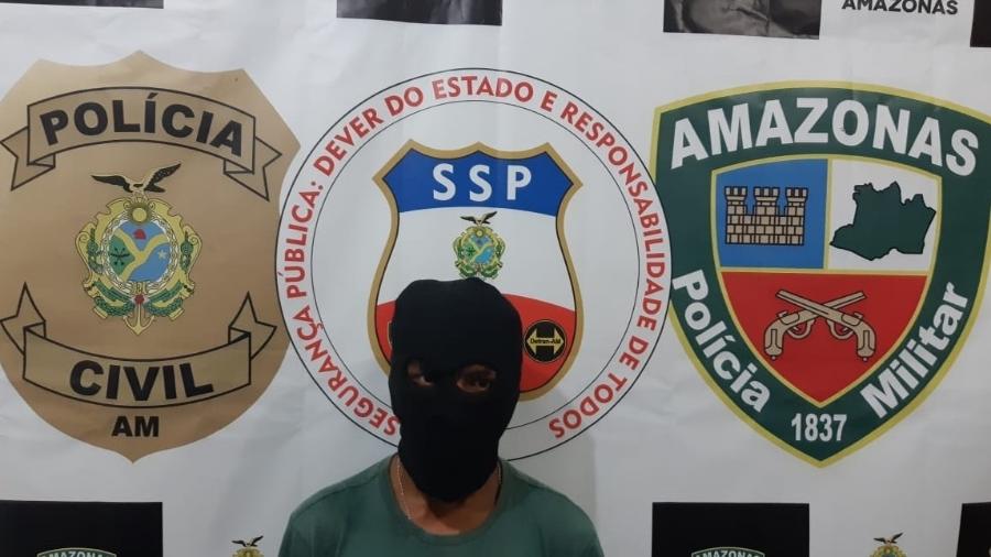 Jovem é preso por estupro de vulnerável no Amazonas - Divulgação