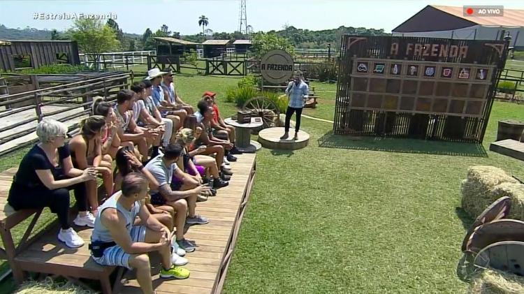 Divisão de grupos - Reprodução/RecordTV - Reprodução/RecordTV