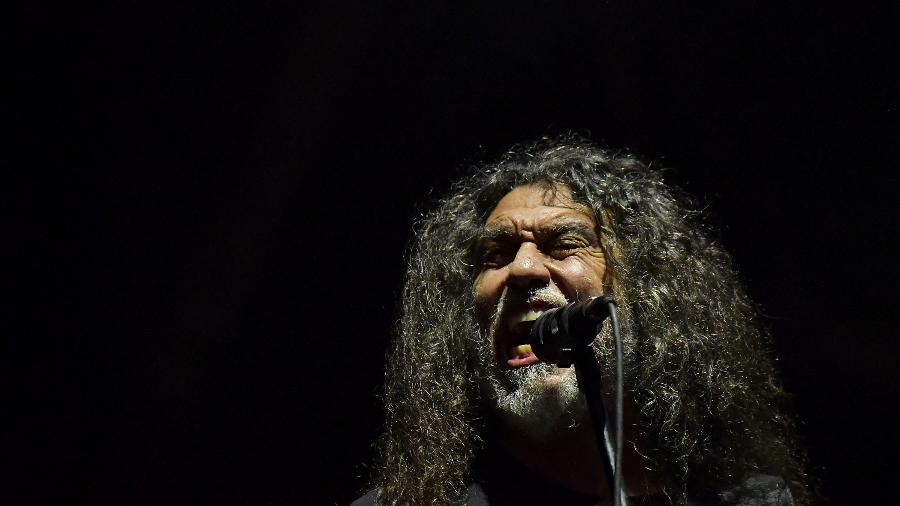 Tom Araya, vocalista e baixista da banda Slayer, no Rock In Rio 2019 - THIAGO RIBEIRO/AGIF/ESTADÃO CONTEÚDO