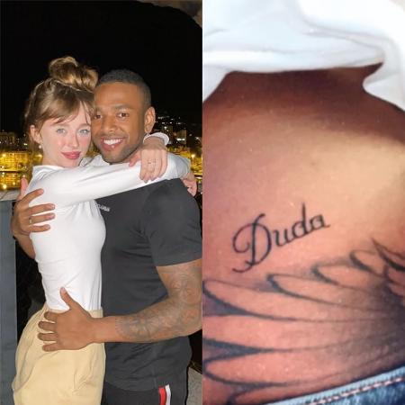Nego do Borel faz tatuagem em homenagem à namorada - Reprodução / Instagram