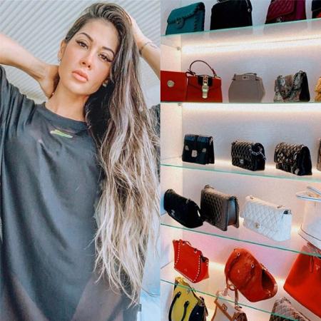 Mayra Cardi exibe closet de bolsas grifadas - Reprodução / Instagram
