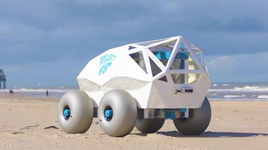 Robô autônomo BeachBot - Divulgação